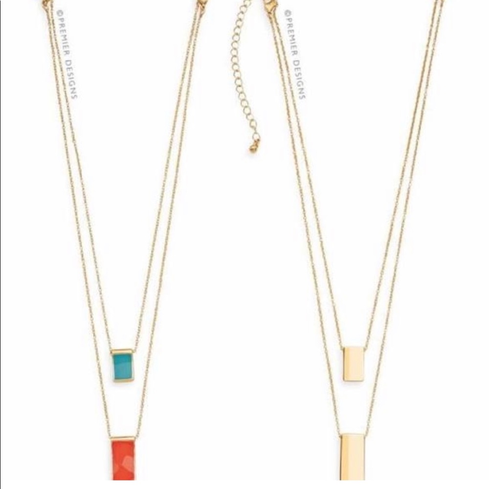 EUC Premier Designs “FINE ART” Necklace